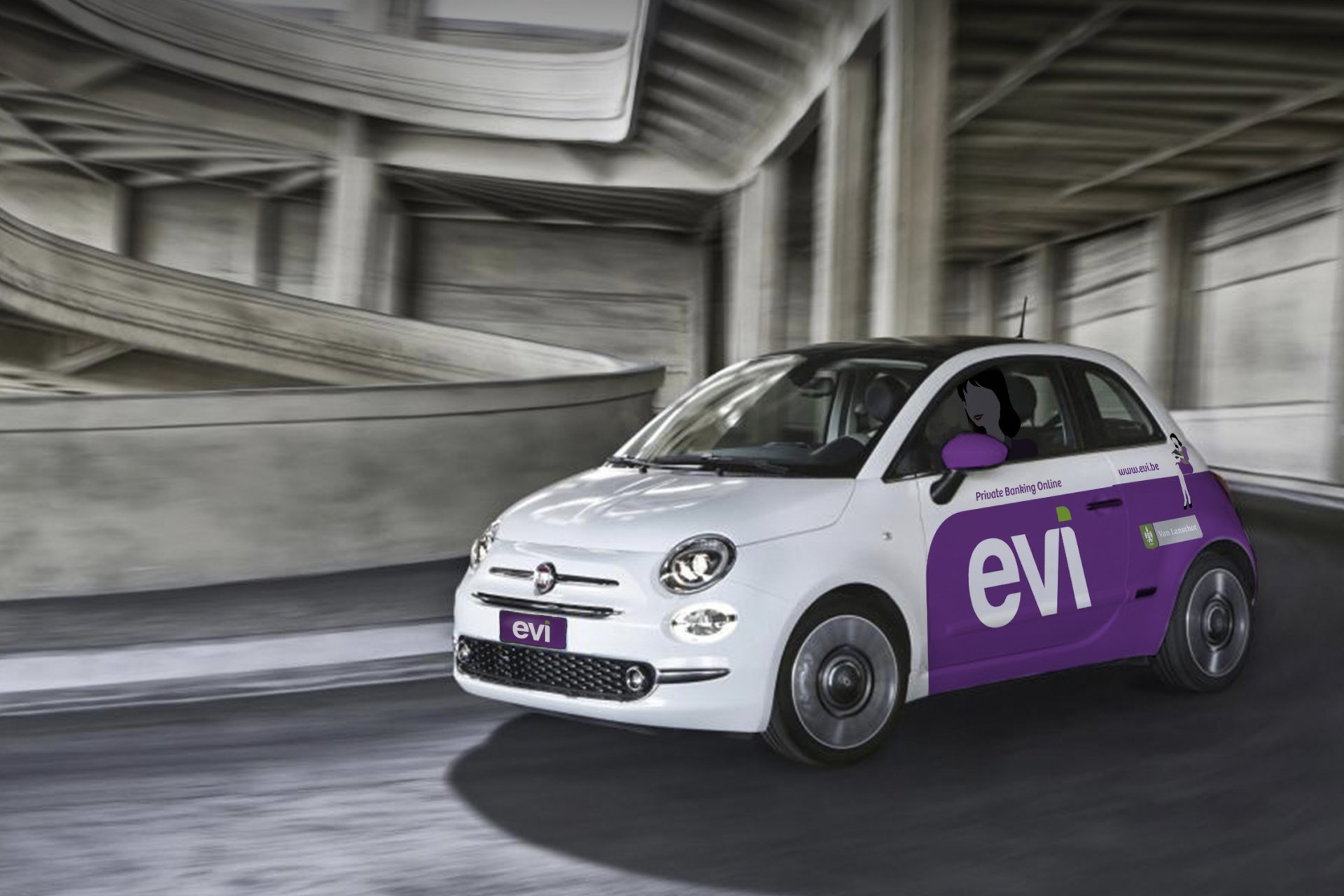 Fiat 500 Evi bedrijfsauto