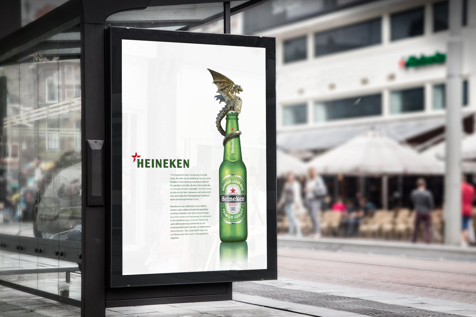 Abri campagne Heineken