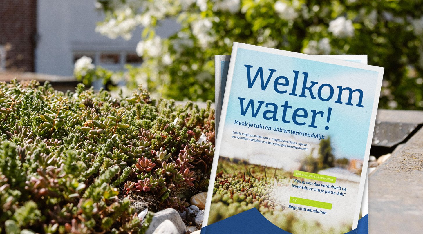 Mockup Welkom Water Waterschap