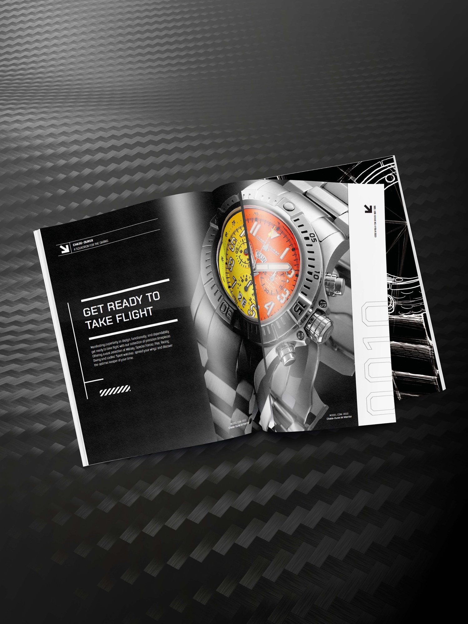 SEC Magazine Mockup binnenkant