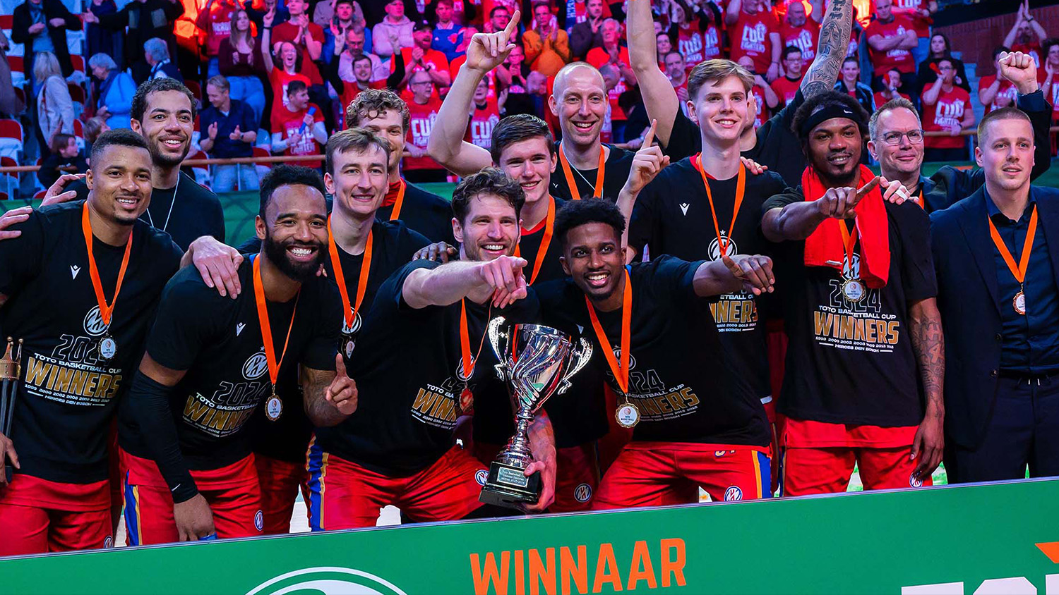 Heroes Den Bosch wint TOTO Basketball Cup